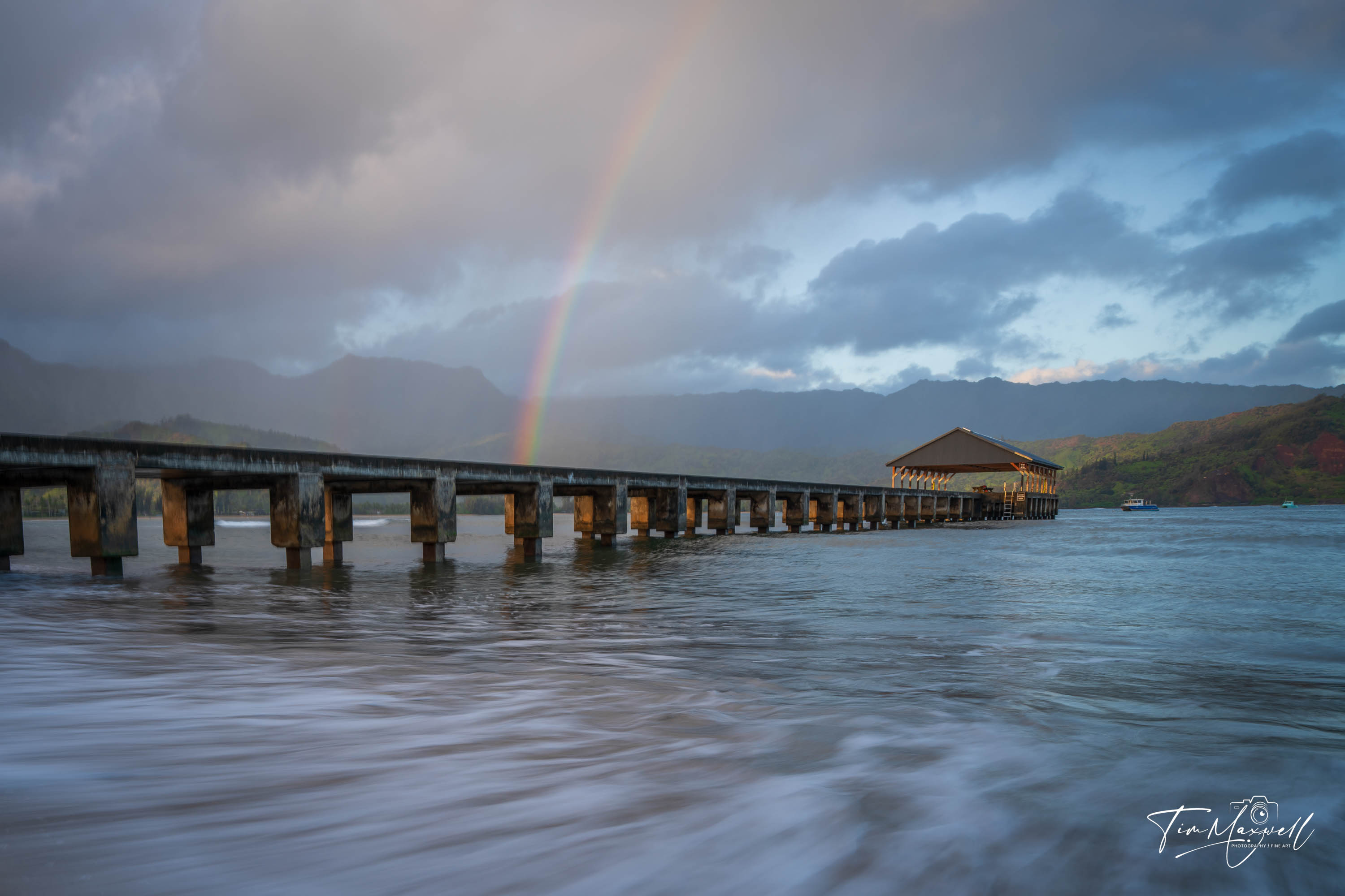 Rainbow at Hanalei